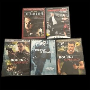5 Matt Damon DVDs - Bundle Includes 5 DVD Movies